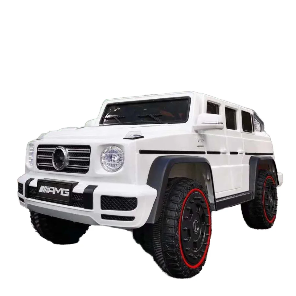 Ride-on Car 12V Battery Operated Remote Control 12+ Years Two-seater Music Player 2-4 Electric Wheel Wholesale Large Size Kids