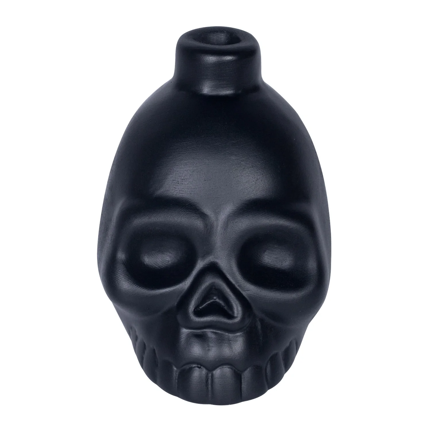 
Black Skull Screaming Aztec Death Whistle 