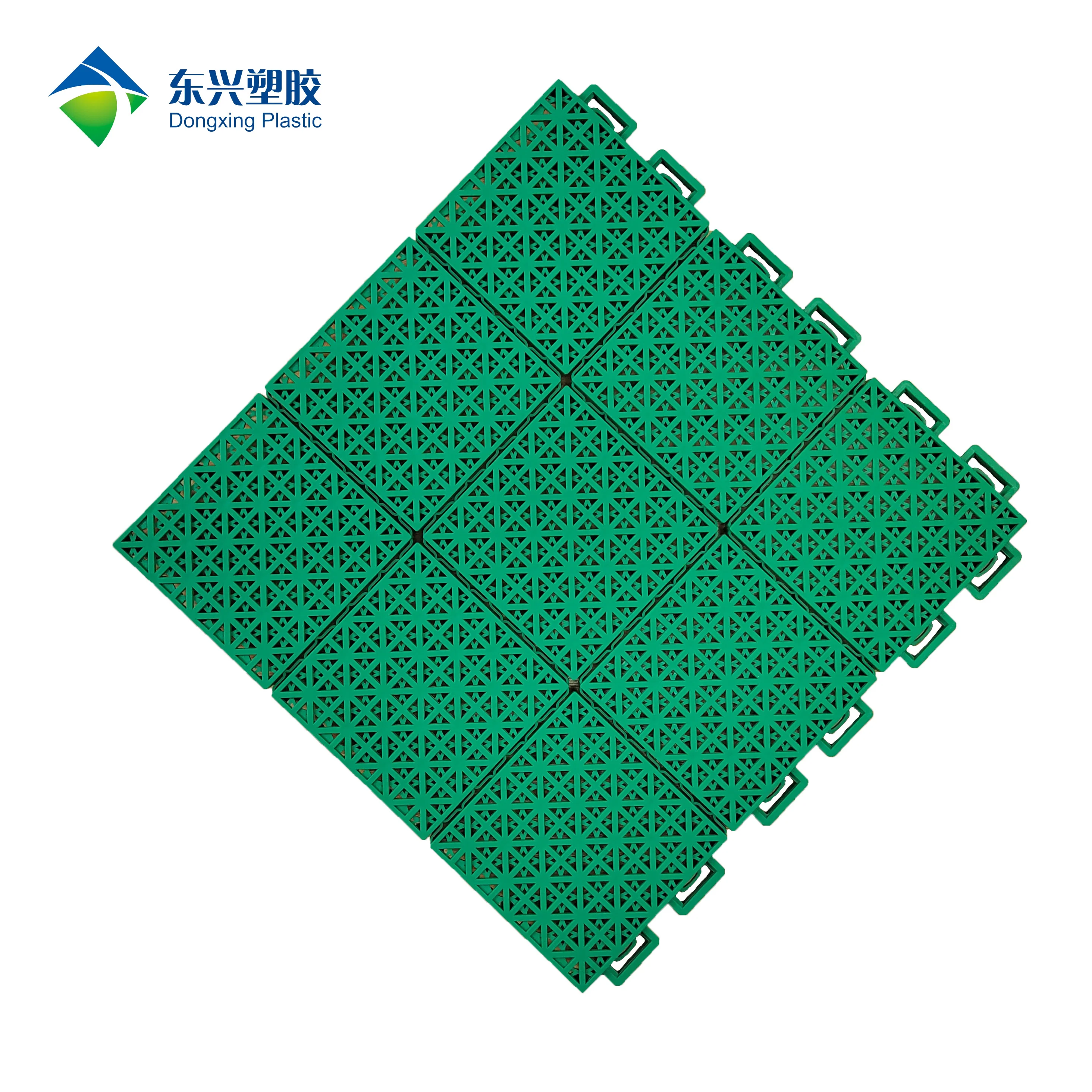 Basketball Sport Court Tiles Flooring Basketball Tennis Multi-sport Volleyball Badminton Gym sports flooring manufacturer