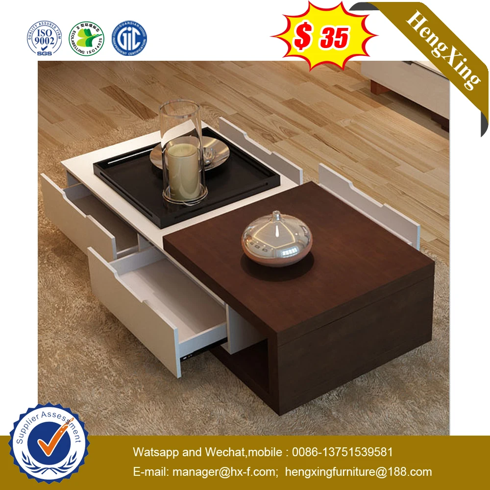 High quality Modern office furniture wooden coffee tables(HX-CF017)