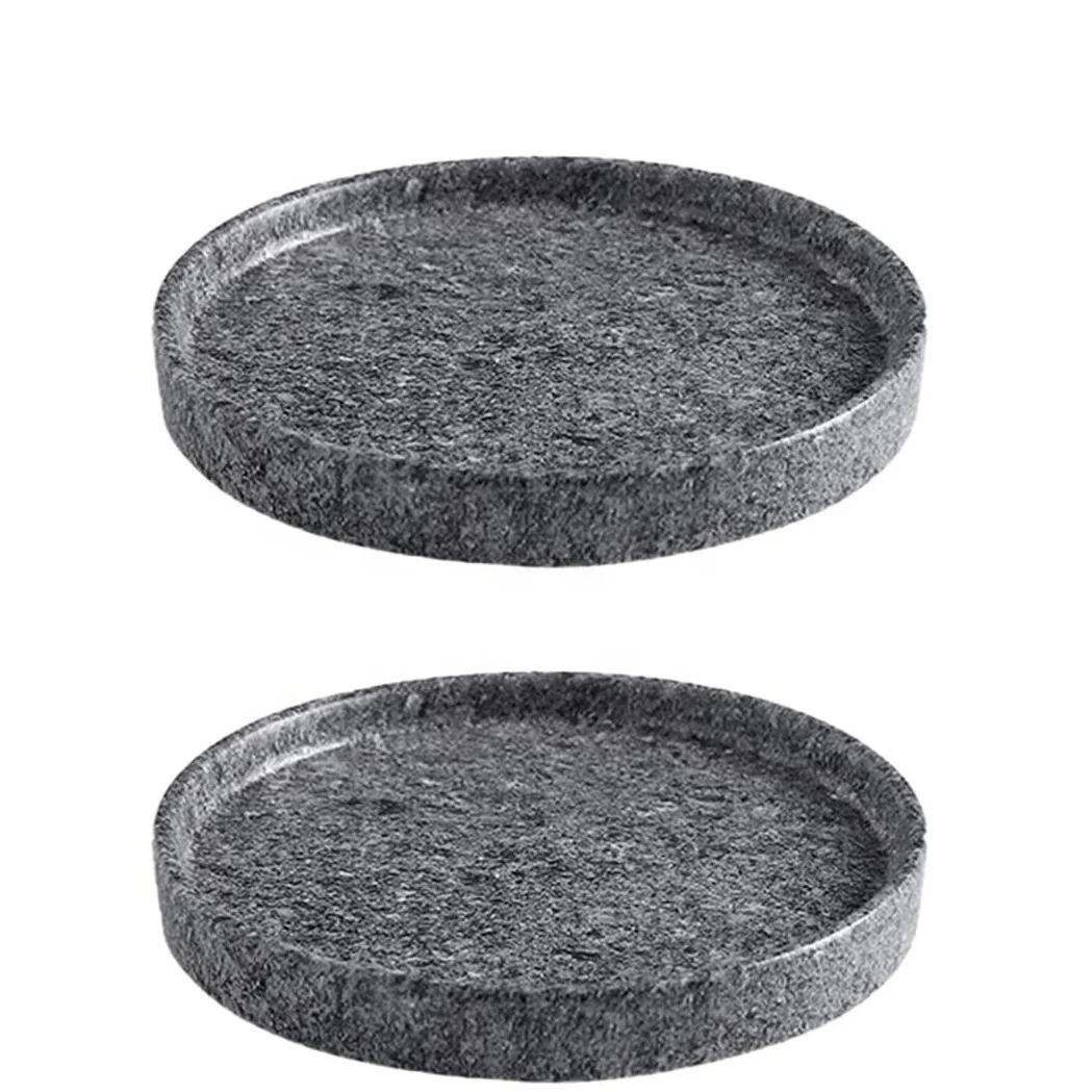 
Indoor Pot Tray Color Glazed Round Shape Ceramic Plant Saucer Planter Indoor Flower Pot Base 4.5 Inch 