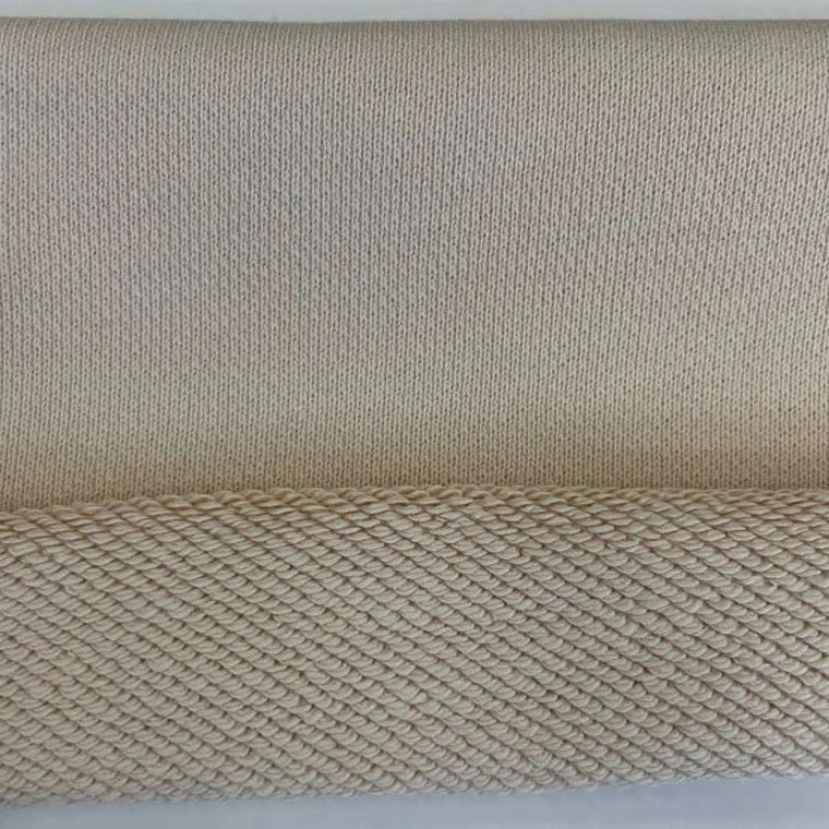 buy fabrics wholesale 100% middle weight pure terry cotton fabric terry fleece fabric 75% cotton gsm 100% cotton french terry