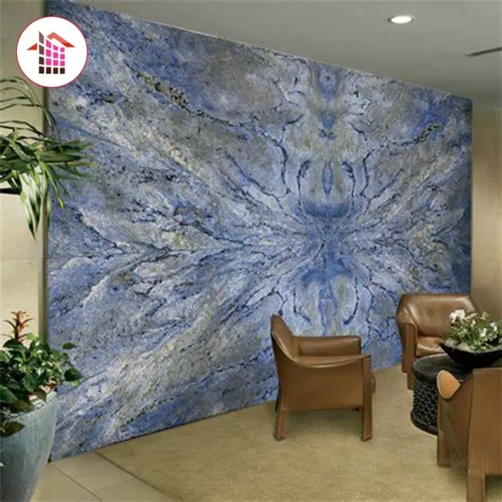 Premium Cheap Price Modern Blue Azul Macauba Granite Stone Tile For Stairs And Kitchen Countertops