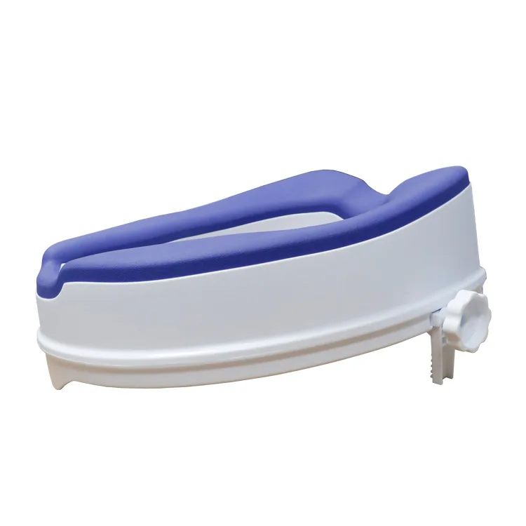 Bofan Comfortable Anti-Slip Raised 4 Inches Toilet Seat PP TPR Plastic Toilet Seat Cover without Handle for Elderly and Pregnant