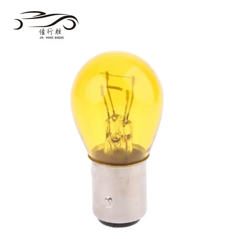 JHS 1156 1157 BAY15D Halogen S25 7440 T5 T10 S25 12V 5W 7W Turn Signals Brake Backup Light Switchback Lamp Driving Light Bulb