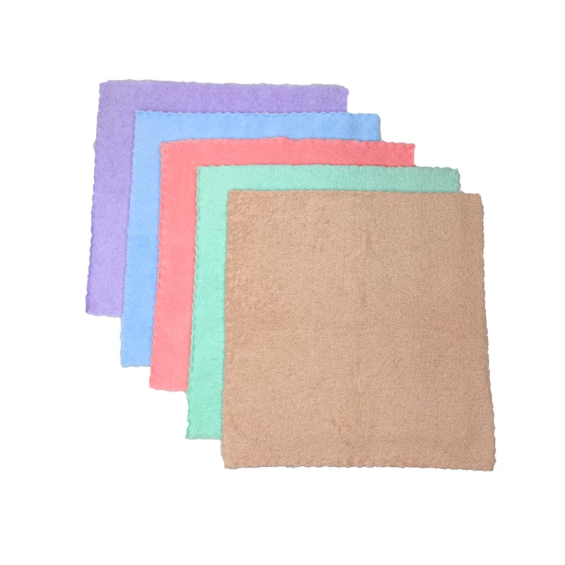 ready to ship Edgeless car towel quick-dry Microfiber embroidered gifts towels Polishing Car Detailing Towel 400GSM 40x40cm