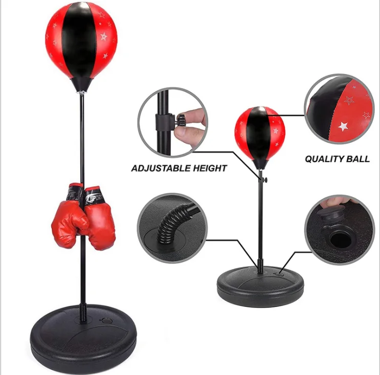 
 HKBX204 тренировочные детские спортивные игрушки набор скоростных боксерских мячей   (1600311552925)