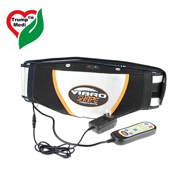 belly fat weight loss beauty belly vibro shape body vibration massage belt with heat ecg machine 12 channel