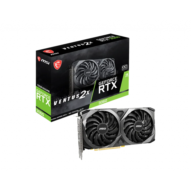 Графические карты Quinntek blade rtx 3060 RTX VENTUS2X 12G OC в наличии