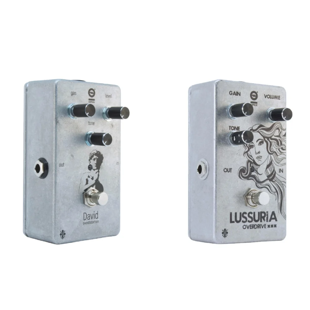 Combo Bass effects -  handcrafted product in Italy - Distortion Overdrive