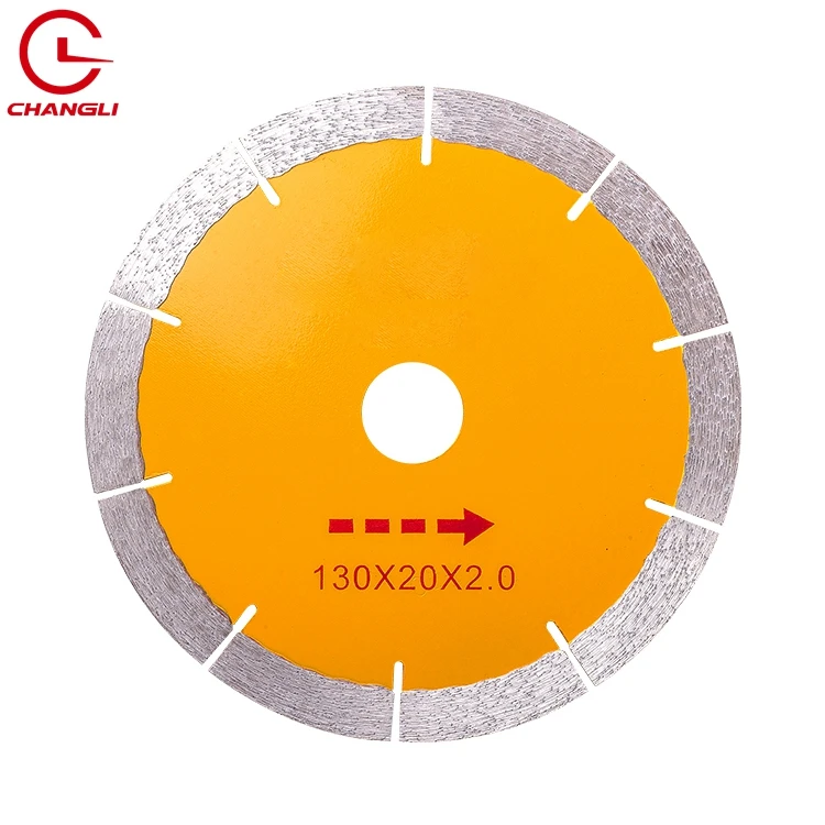 High speed Tile Silent Hubei Cutter Cutting Disc Thin Turbo 130mm Cutting Wheel Diamond Saw Blade For Porcelain And Tile
