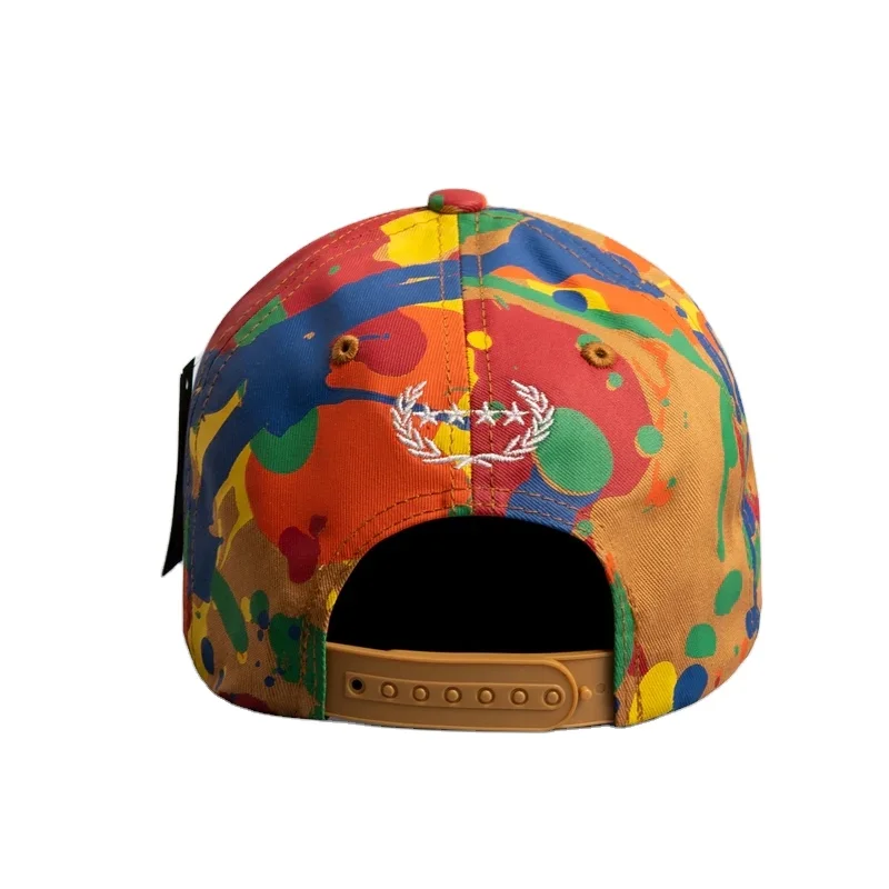 Custom Digital Printing Embroidered Outdoor Travel Hiking Women 6 Panel Hat Adjustable Style Mens Structure Baseball Cap