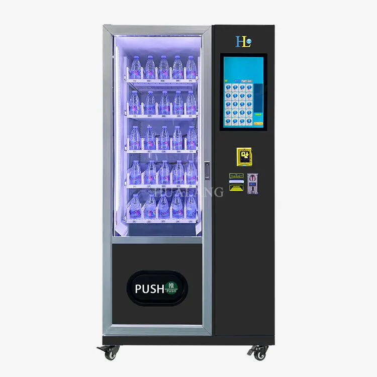 New Trend Soda Snack Vending Machine Maquinas Expendedoras Drink Vending Machine With Refrigerator