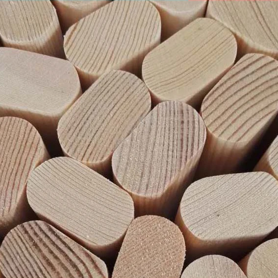 Wholesale square Solid Wood Raw Materials Stick