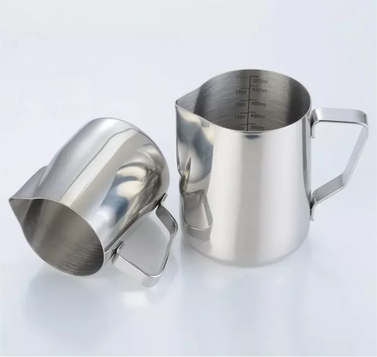 Hot sale Frothing Pitcher Stainless Steel Milk Cup Pitcher Latte Art Jug milk pitcher milk jugs