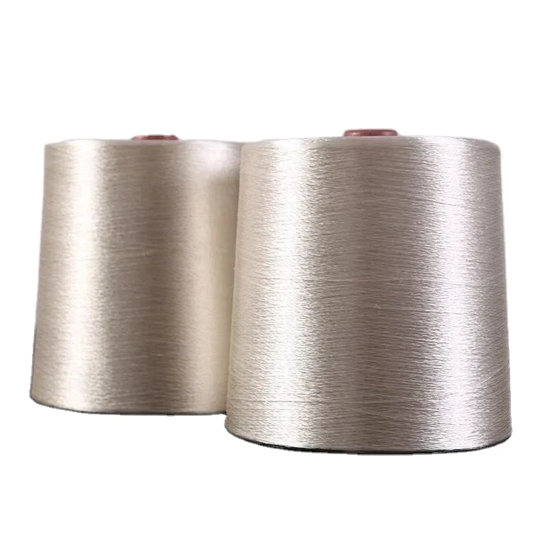 RT18-1 Raw White  viscose rayon thread  120d / 2 viscose rayon embroidery thread