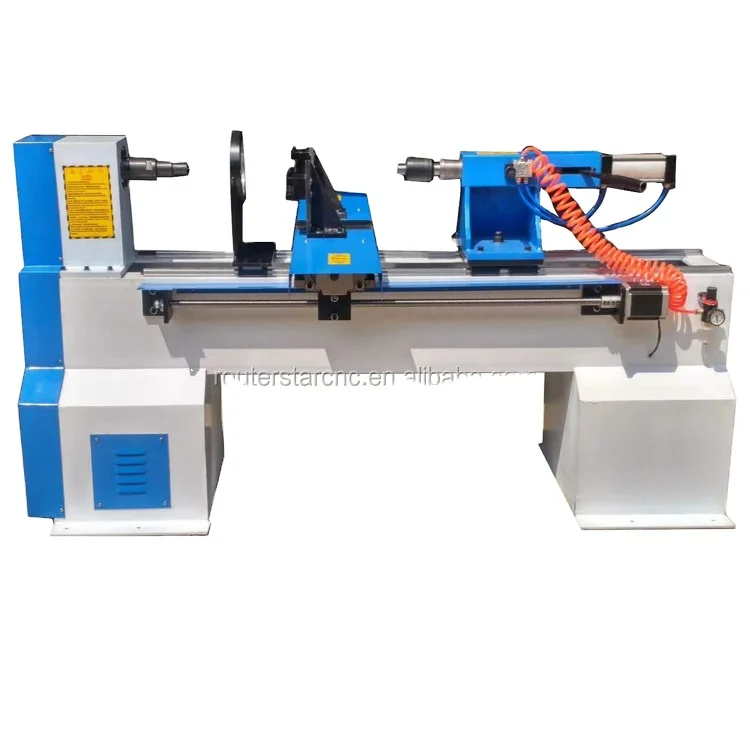 40 inch double lathe cutting tools Mini CNC Wood Turning Lathe Machine