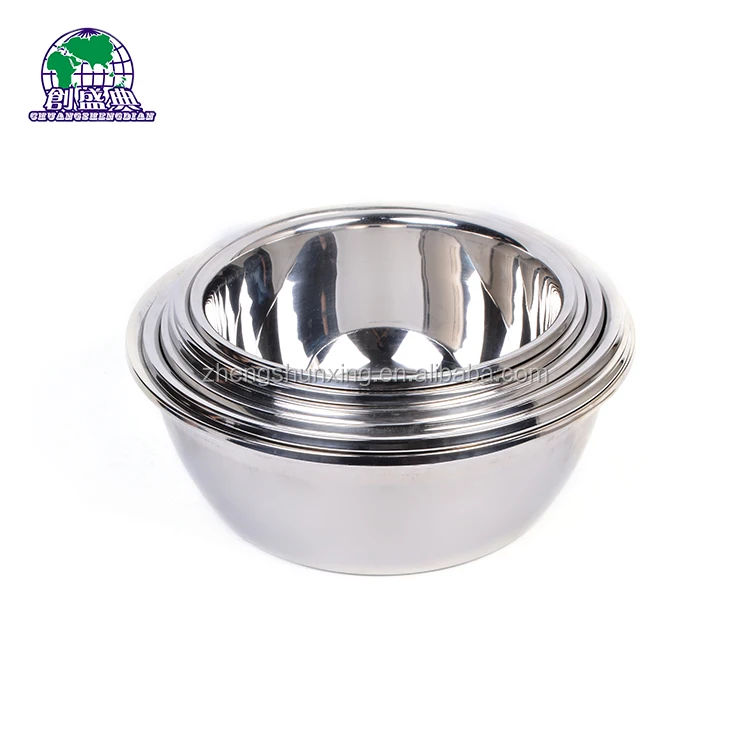 Stainless steel mixing bowls set