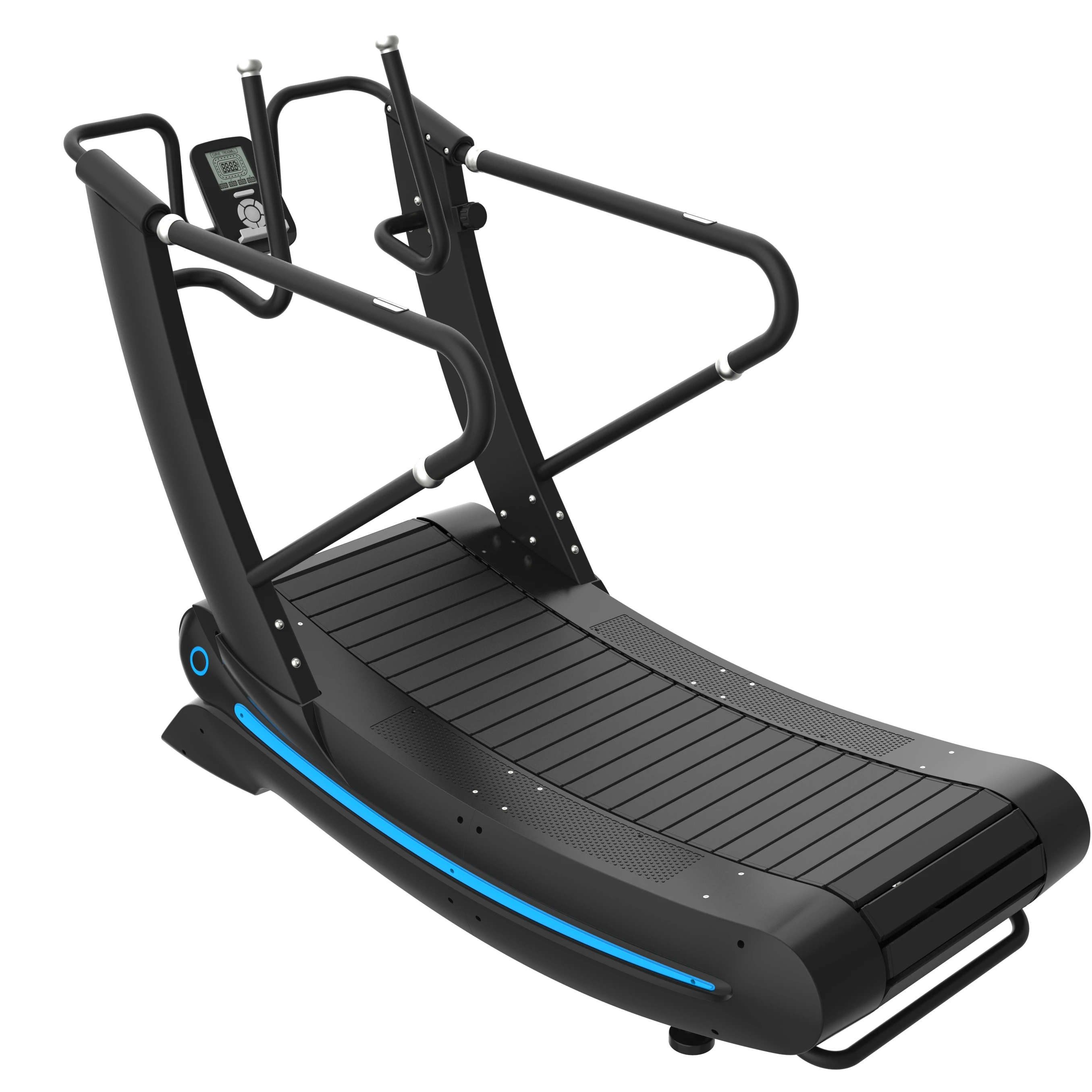 2024 popular running machine Fitness equipment self-generating treadmill without motor Curve Treadmills