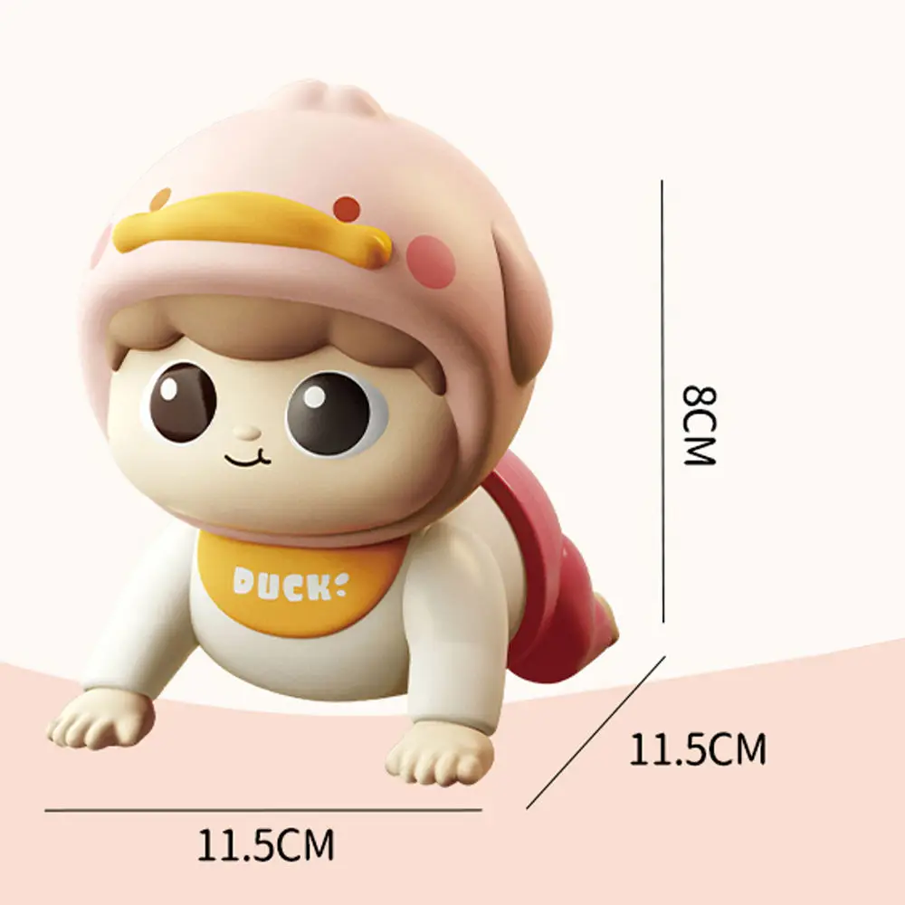 Electric baby learning crawl dolls early education toddle puzzle crawling doll