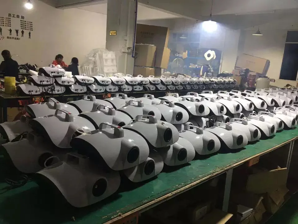 
New product sprayer air sterilizer fogger machine disinfectantion atomizer 1500w smoke machine fog for home 