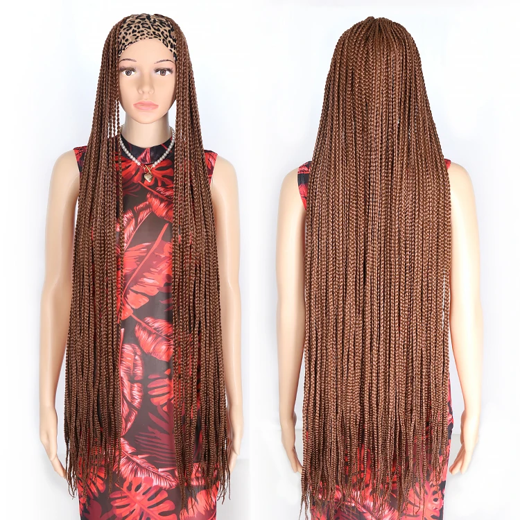 Julianna Kanekalon Synthetic Large Knotless Wholesale Hot Quality Cheap Price Crochet Braid Hair Ombre Box Braid Hair Box Braids