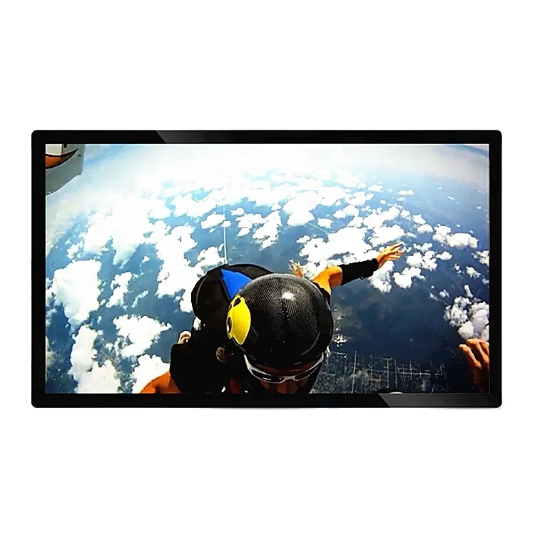 22 inch wall mounting Interactive LCD Advertising display with Magic Mirror Motion Sensor