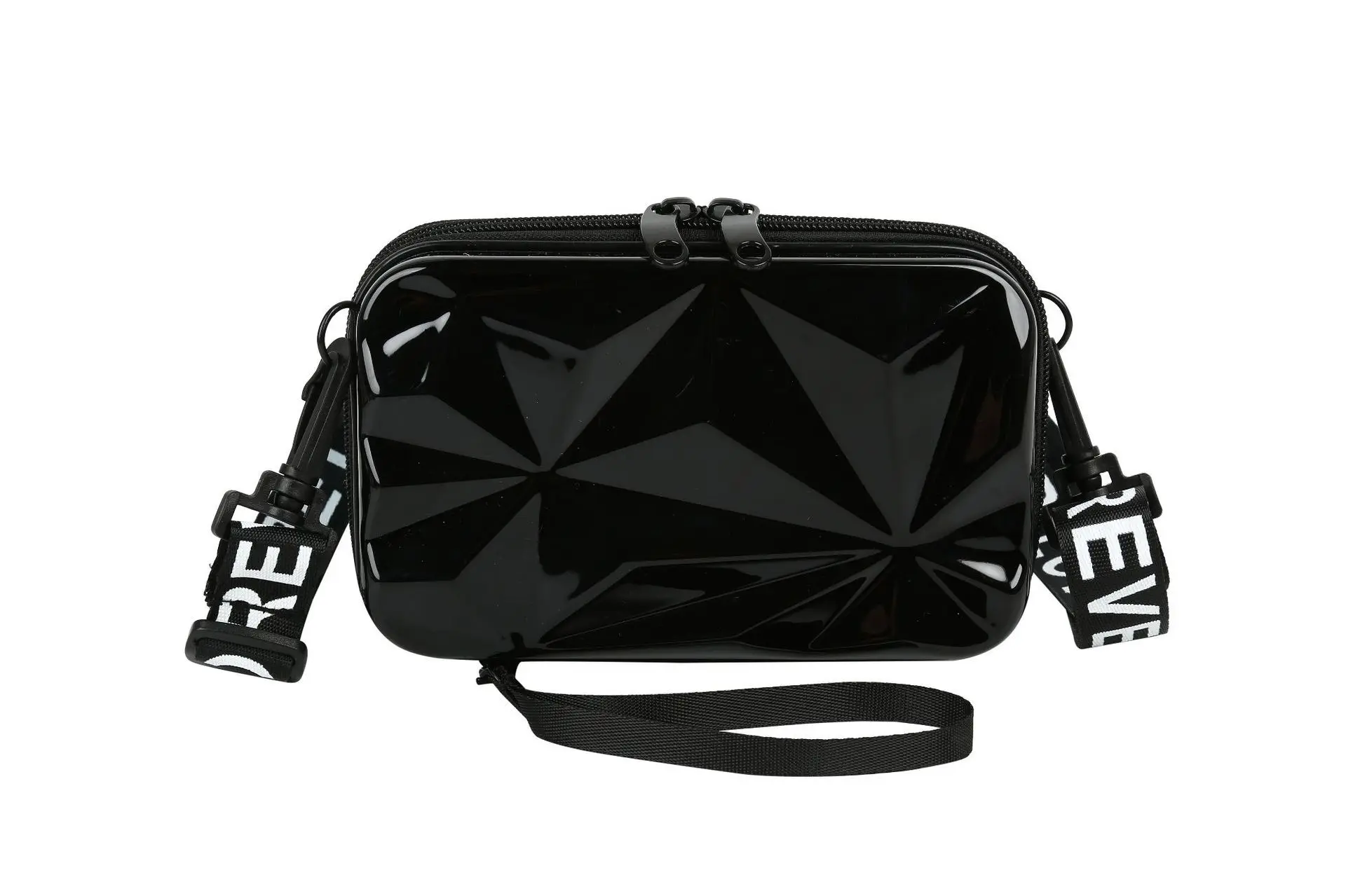 waterproof ABS PC plastic fashion mini cosmetic storage bag for woman