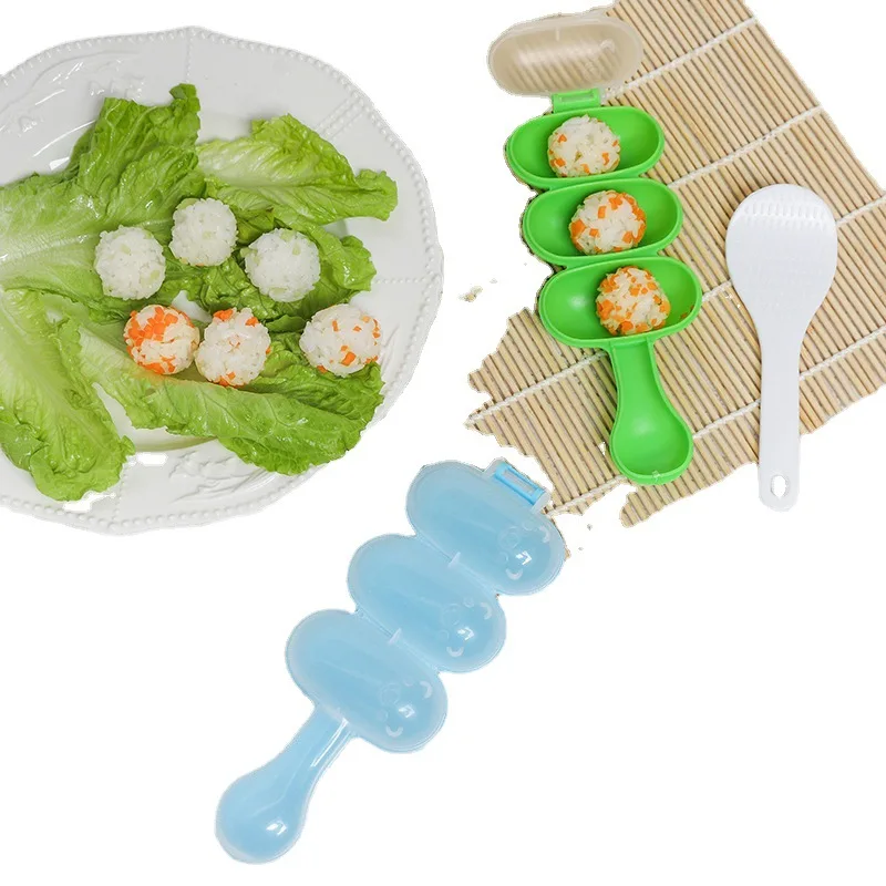 Sushi Mold Maker Sushi Maker Onigiri Rice Mold Kitchen Sushi Making Tools Cuisine Bento Accessories