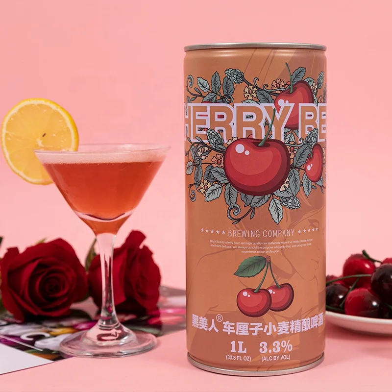 Wholesale OEM Private label 3.3%vol 8%vol  Alcoholic Beverage Lager Craft Malt extra strong grapefruit juice Fruit Flavour Beer