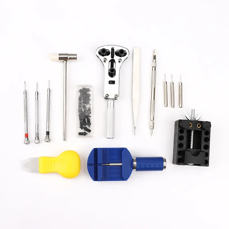 High Quality Watch Repair Tool Bag Watch Clock Watch Link Pin 32 piece Opener Housing Repair Tool Kit