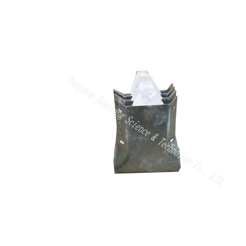 90° Terminal  A type highway guardrail  terminal  Hot Dippe Galvanized 90° Terminal