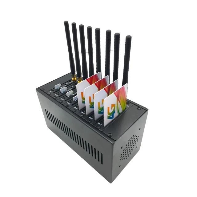  Недорогой GSM модем 4g с несколькими Sim-картами массовая рассылка SMS 8 Sim-слотов изменением модема STK 3g IMEI