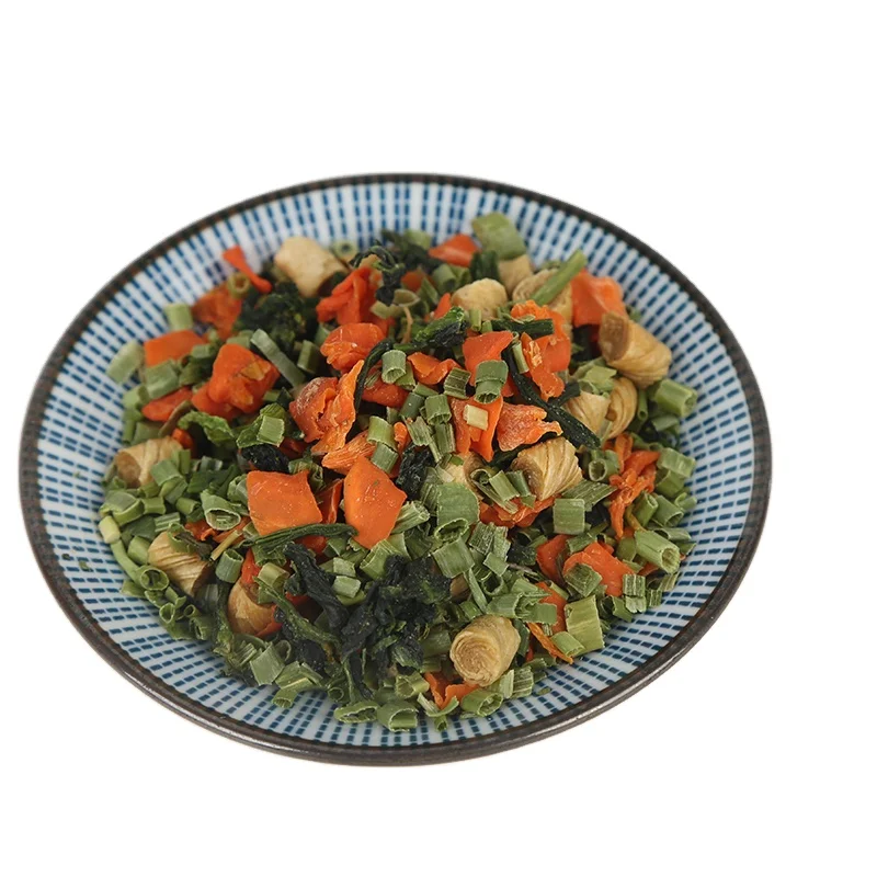 Good Quality 5*5*3cm Dried Vegetables Mix Dried Vegetables OEM Vegetable Packet