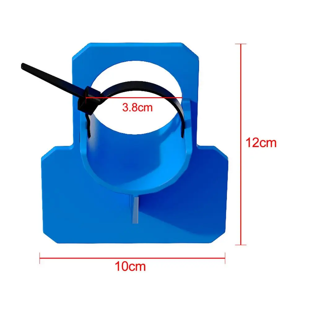 
2Pcs Swimming Pool Pipe Holder Support Mount Supports Pipes 30-38mm For Intex Incoming Water Horizontal Holder With Cable Tie x2 