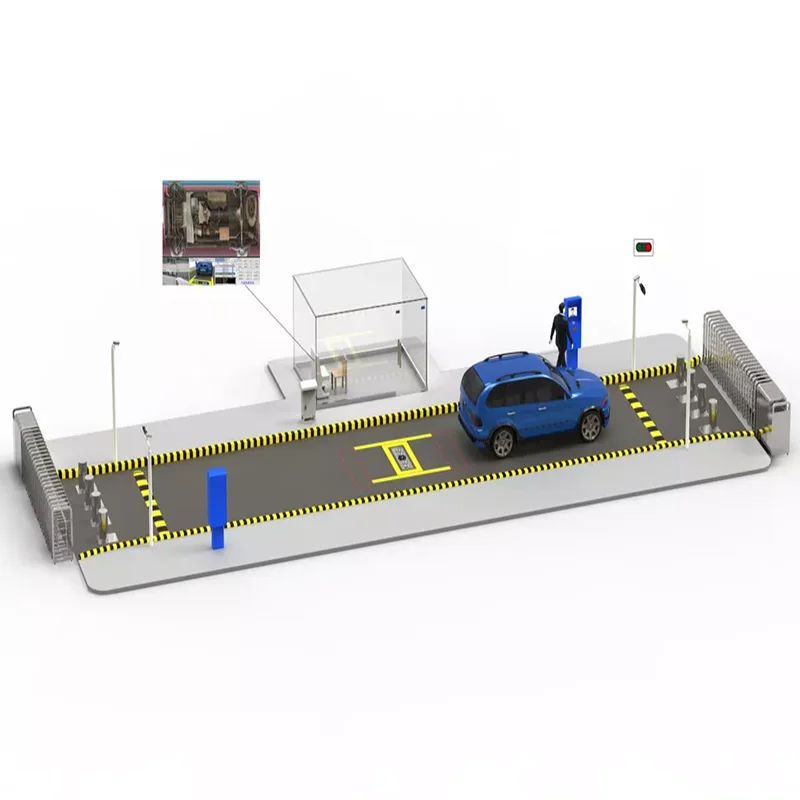 ZOAN Waterproof fixed stainless steel under car security checking vehicle security search camera for Road, park lots