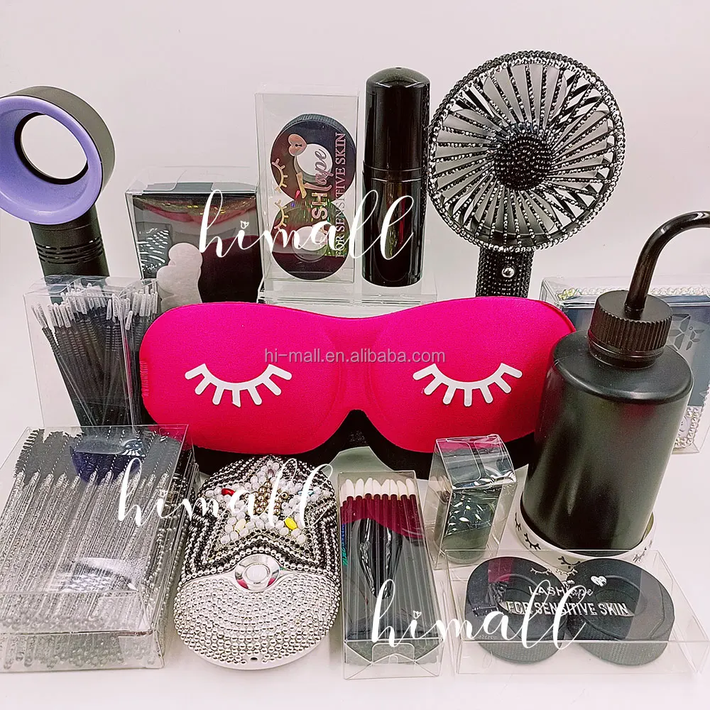 Custom Practice Diy Lash Extension Kit Eye Lash Starter Kit Eyelash Tools Private Label Extension Eyelash Kit