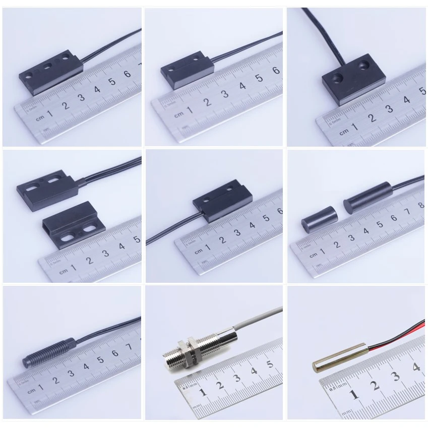 Нормально открытые/Закрытые/сменные магнитные контактные язычковые переключатели/язычковые датчики