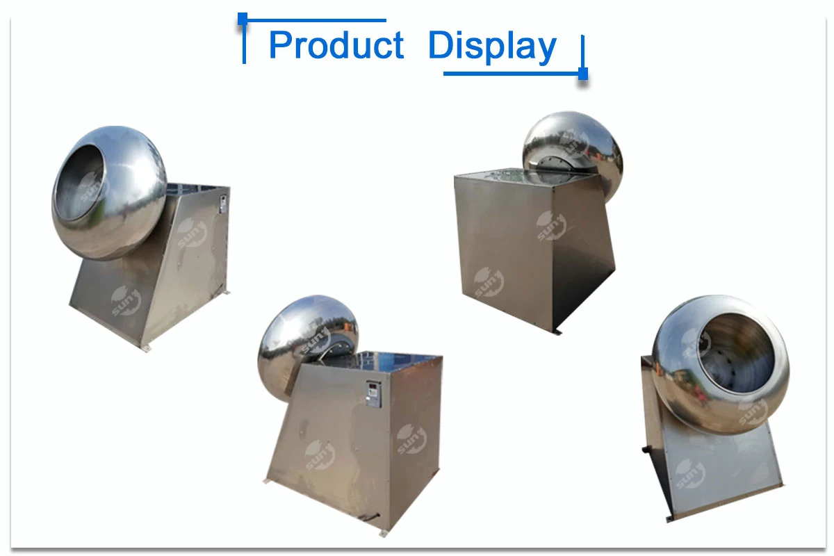 Low energy hot selling automatic almonds nuts flour peanuts coating machine