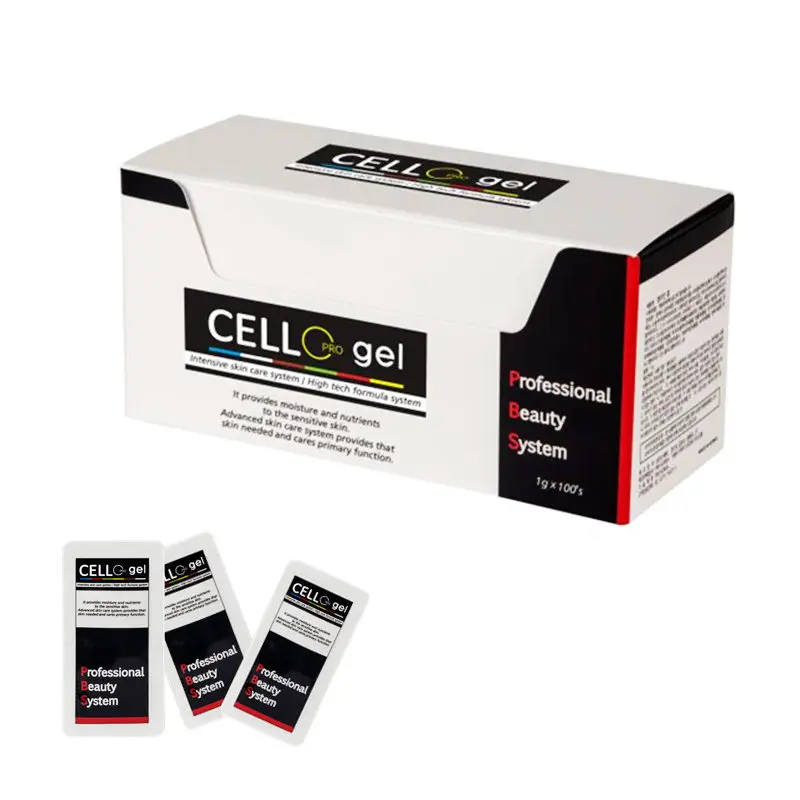 CELL line Gel 1g 100 pcs Beauty Skin Care System Small Pack Cream PMU Aftercare Tattoo After Korean Salon Recovery