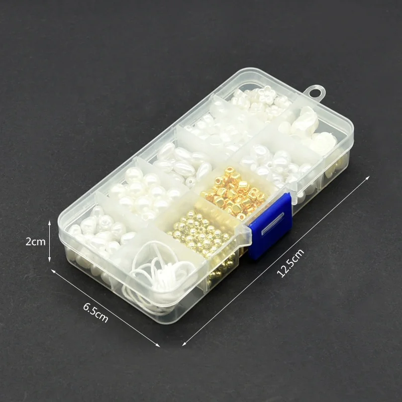 Hot Selling New Style ABS Plastic Beads Set DIY Jewelry Accessories Bracelet Necklace Production Materials