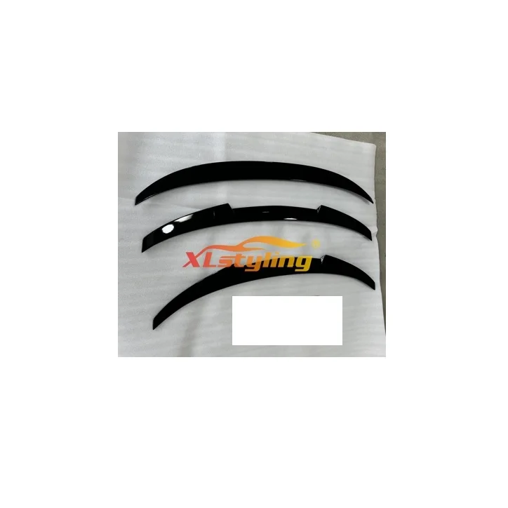 XLstyling Plastic ABS glossy black or carbon fiber look MP M4 PSM rear boot spoiler For BMW 4 series F32 F36