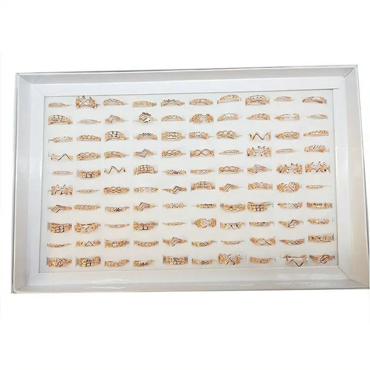 0.13 Dollar Model KH006 Ready Ship Wide Wedding Pormise Women Finger Smart Ring With All Colors