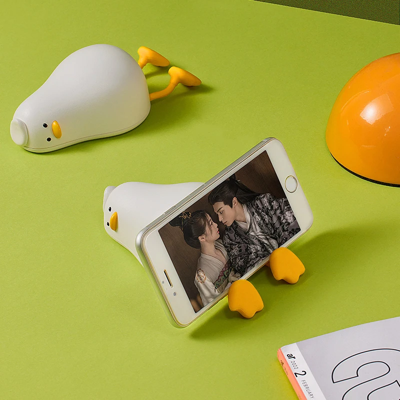 Mini Usb Pocket  Reusable Electric Portable Heater Duck Rechargeable Hand Warmer With Power Bank For Christmas Gift