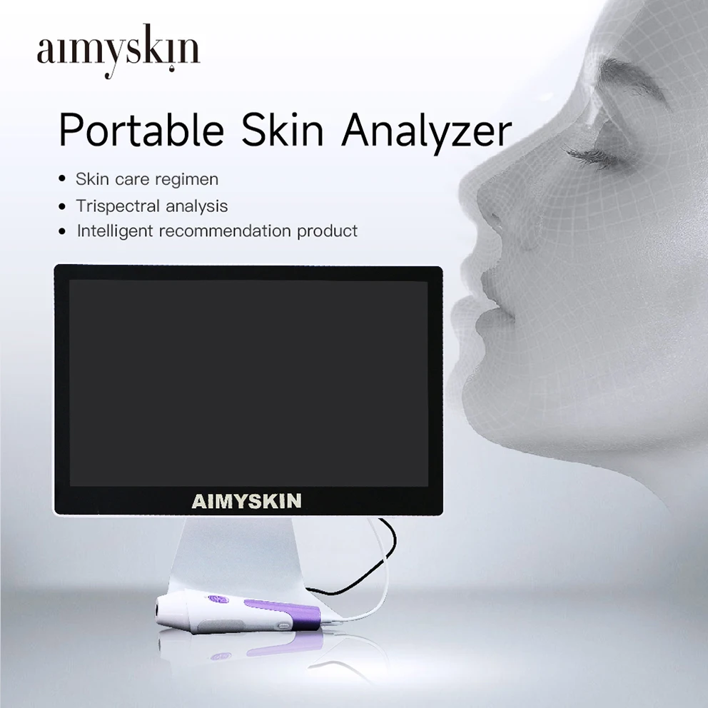 Screen Digital Follicle Diagnosis Facial Scanner Microscope Tester Magnifier Blackhead Hair Scalp Detector Skin Analyzer