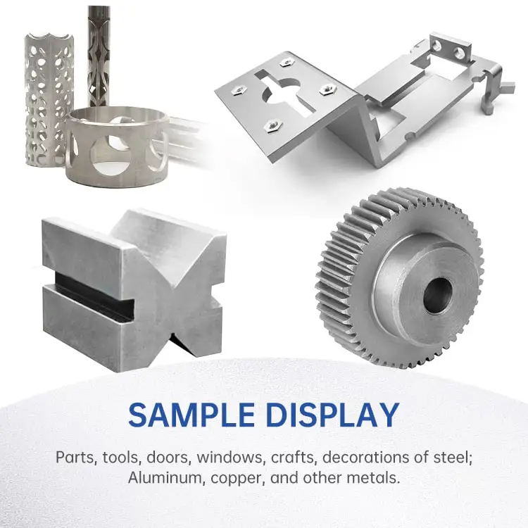 1000w Semi automatic thin wall mild steel stainless steel pipe fiber laser cutting machine for heating tube