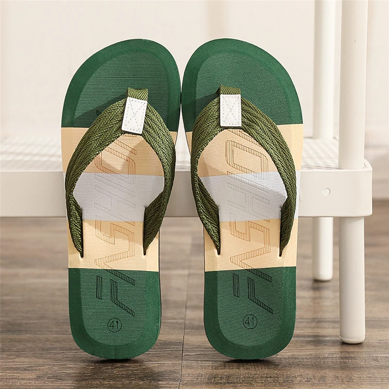 Sandalias hombre summer new color matching trend men shoes eva slippers leisure indoor outdoor beach flipflop