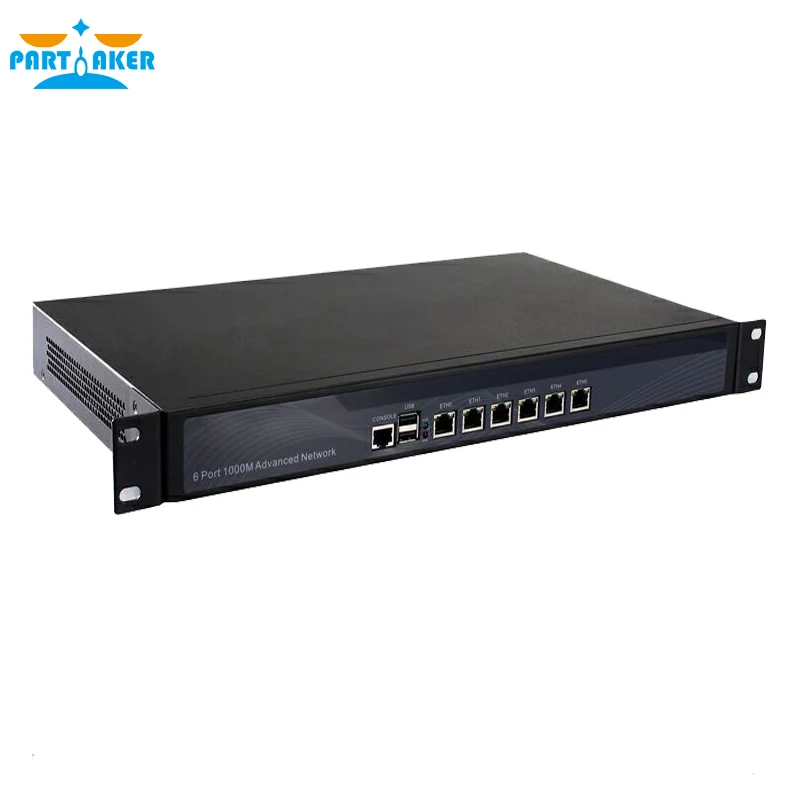 
Partaker R11 Firewall VPN 1U Rackmount Network Security Appliance Router PC Core I3 3120M 6 Intel Lan 
