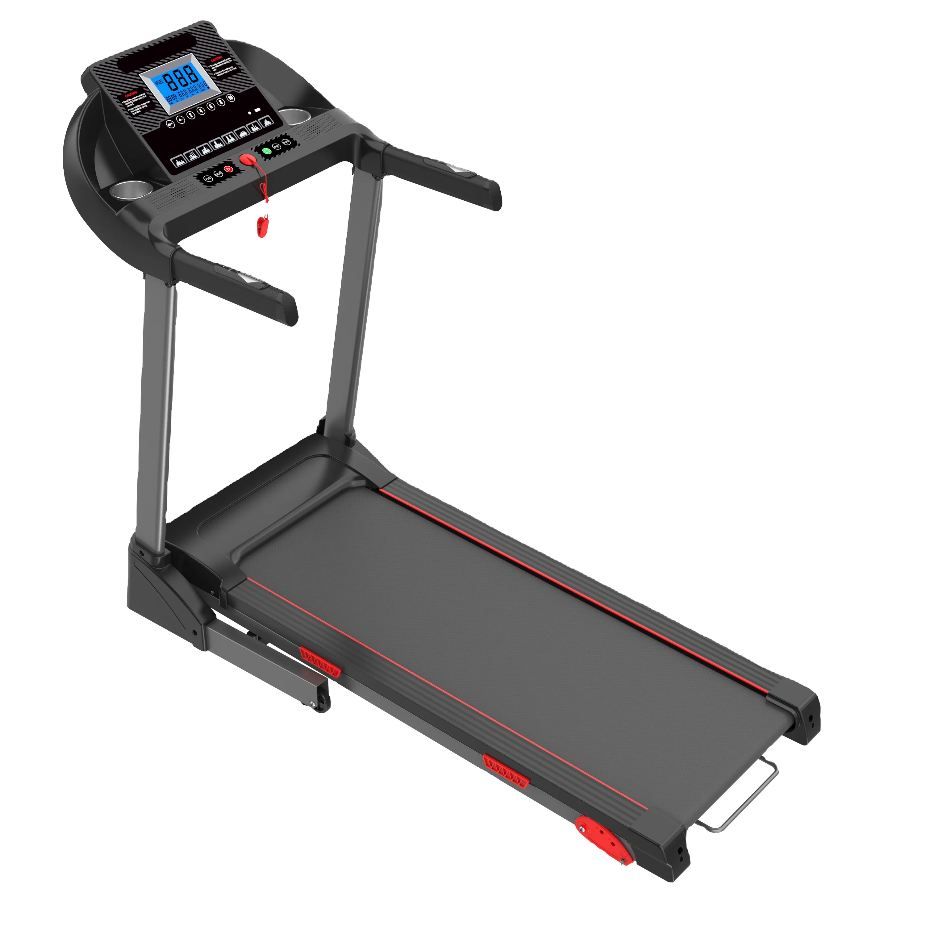 New arrival treadmill running machine fitness motorized home folding treadmill