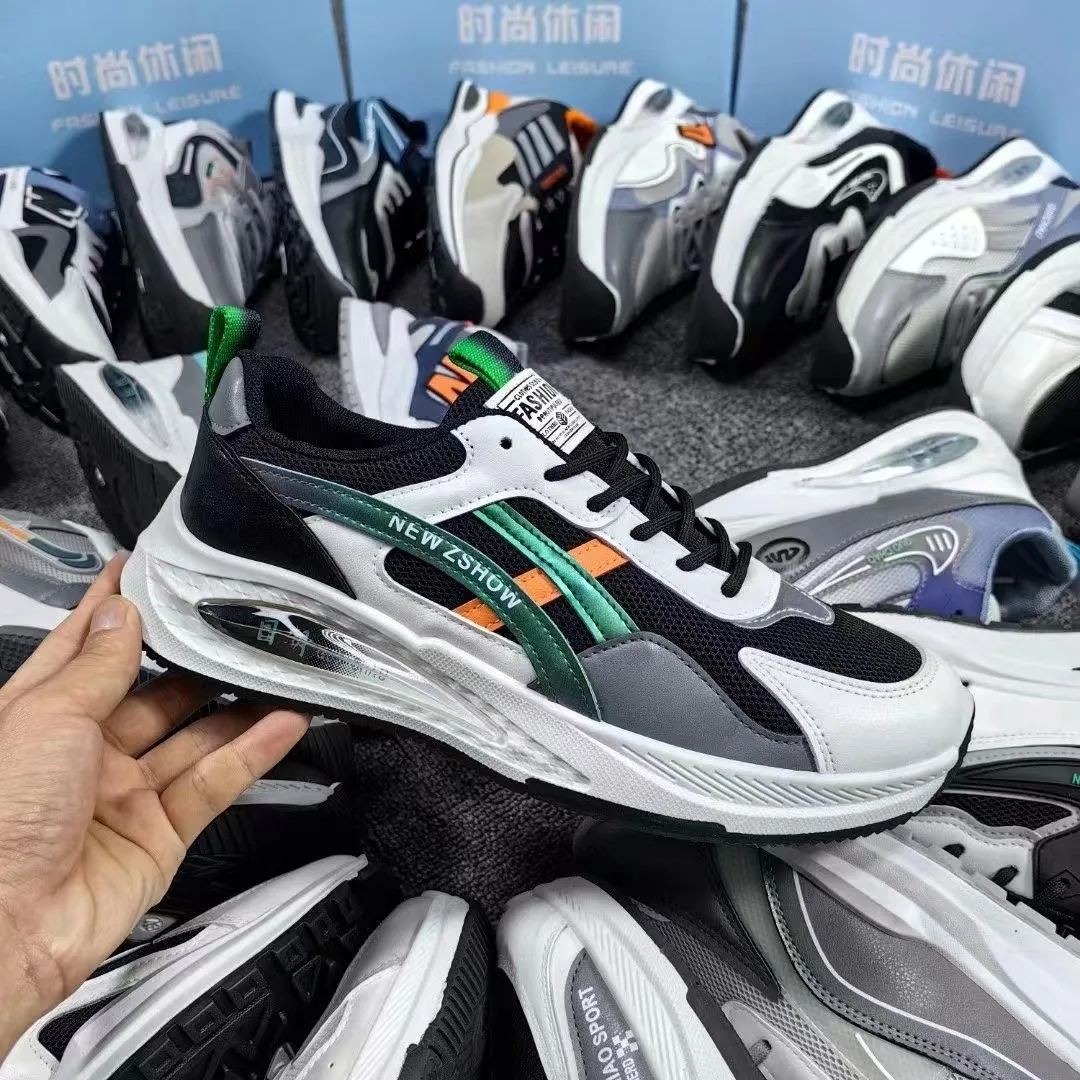 China Factory Cheapest Men Sport Shoes Casual Shoes Walking Shoes